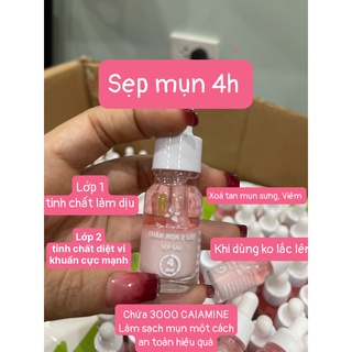 Tinh chất 2 lớp chấm xẹp (sẹp) mụn nhanh siêu tốc chỉ sau 4h - Hàng chính hãng