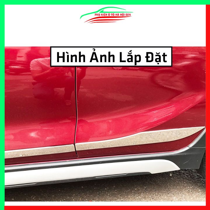 Bộ ốp nẹp sườn Fadil 2019-2022 mạ crom trang trí làm đẹp xe