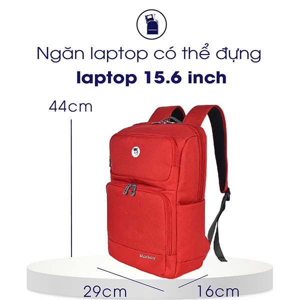 Balo laptop 15.6 inch Mikkor The Ives Premier, balo đựng máy tính thời trang cao cấp