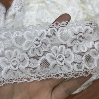 REN THUN CO GIÃN BẢN 5CM MÀU TRẮNG TINH