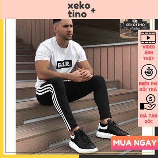 Quần Jogger Nam Thể Thao 3 sọc, Chất Umi Siêu Đẹp, Tôn Dáng, Thoáng Mát, Co Dãn Tốt