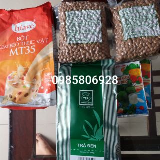 Sét nấu trà sữa chân châu đường đen