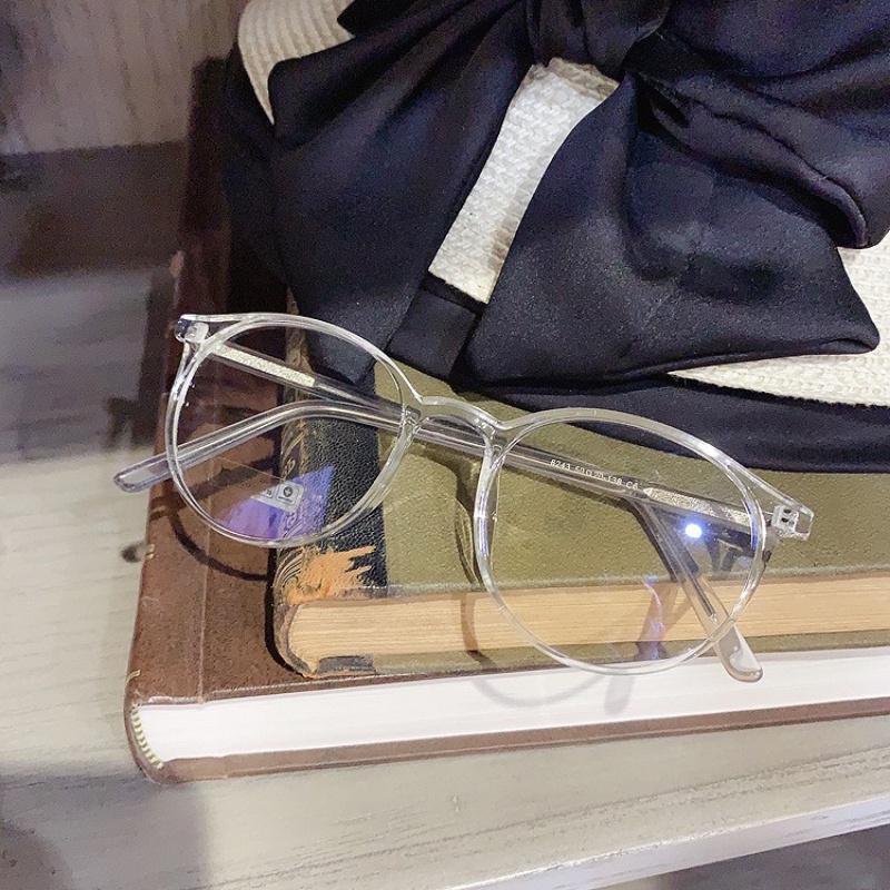 Mắt Kính Nửa Gọng Kim Loại Chống Bức Xạ / Ánh Sáng Xanh Dương Thay Thế Cho Máy Tính