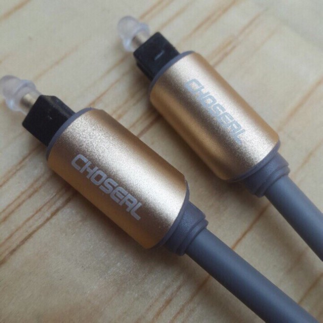 Bộ Chuyển Âm Thanh Quang Ra Hoa Bông sen Chất Lượng Cao Choseal Converter Audio Optical Digital to Analog RL  RCA AQ5601