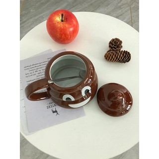 Chén nước gốm sứ sáng tạo, cốc nước ngọt, dễ thương, có nắp, quà tặng, quà tặng, quà tặng, quà tặng, quà tặng, quà tặng,