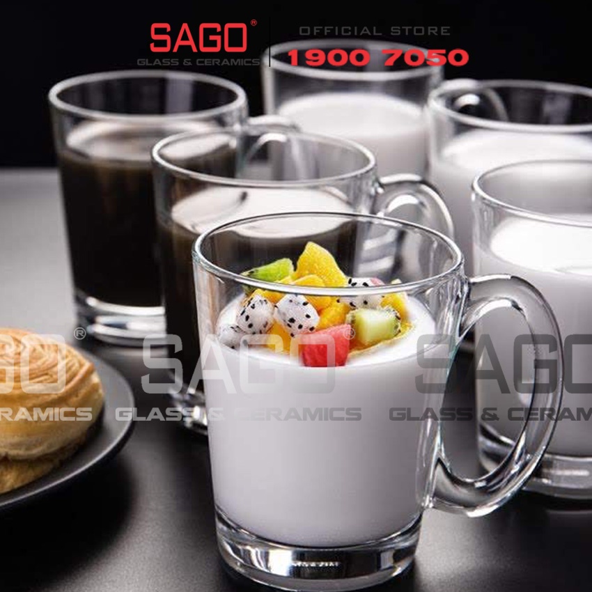 Ly Thủy Tinh Có Quai Nouveau Mug 305ml | Thủy Tinh Cao Cấp , Nhập Khẩu Thái Lan