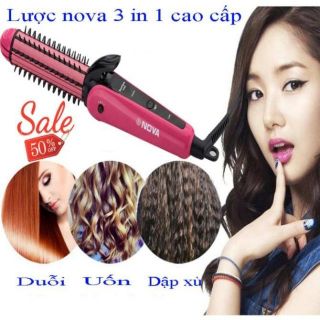 MÁY UỐN TÓC NOVA 3 IN 1