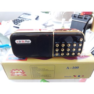 Loa Nghe Kinh Phật Cắm Thẻ Nhớ, USB, Fm, A DI - ĐÀ PHẬT A-100