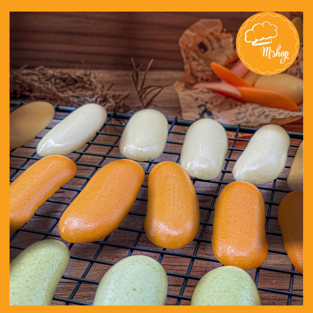 Bánh ăn dặm - bánh lòng đỏ trứng gà bánh ăn dặm cho bé từ 6 tháng