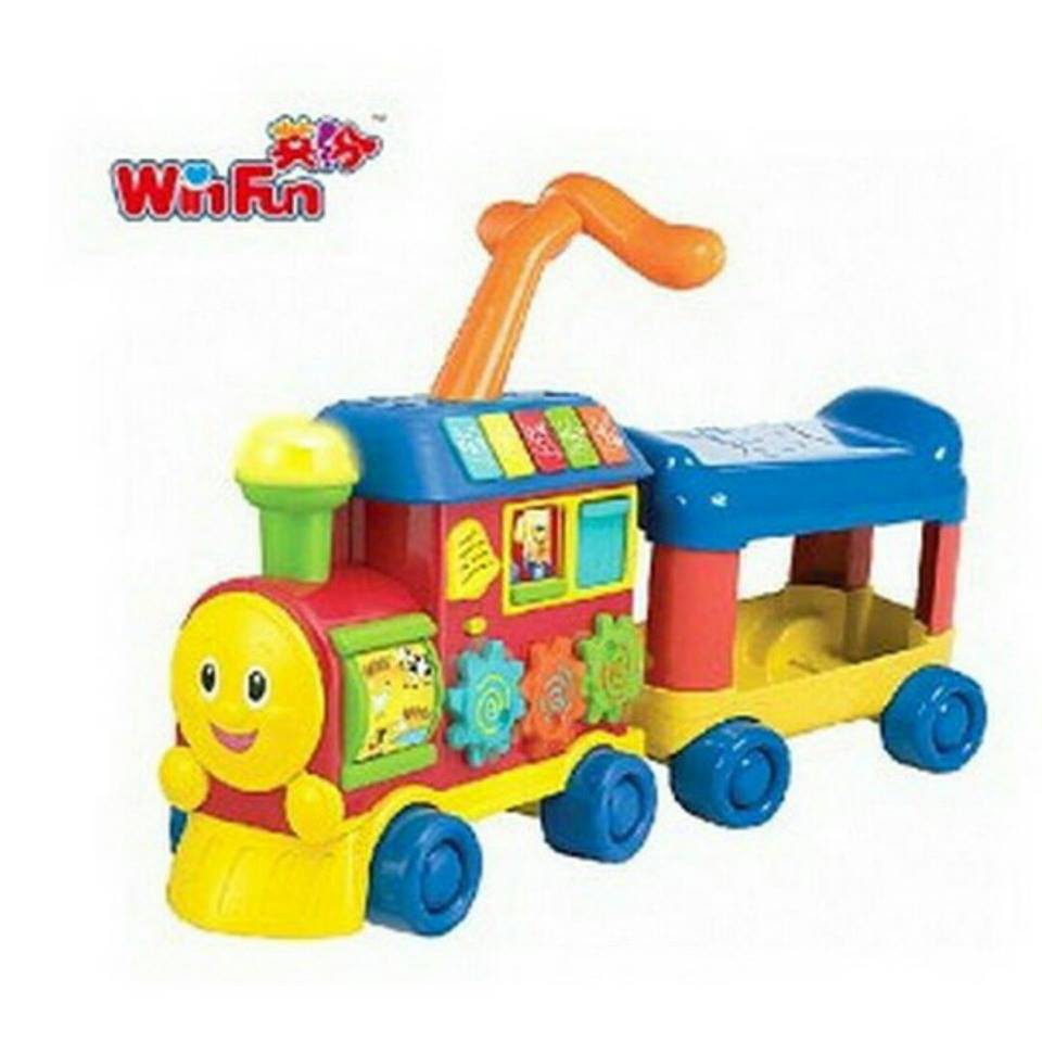 Xe tập đi tàu hỏa 2 trong 1 WinFun 0803-01