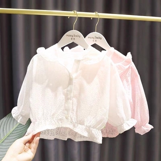 Áo Khoác Chống Nắng Cho Bé Gái Từ 0-3 Tuổi