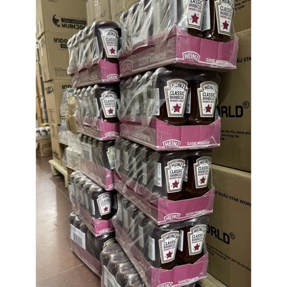 Sốt ướp nướng BBQ Heinz 480g