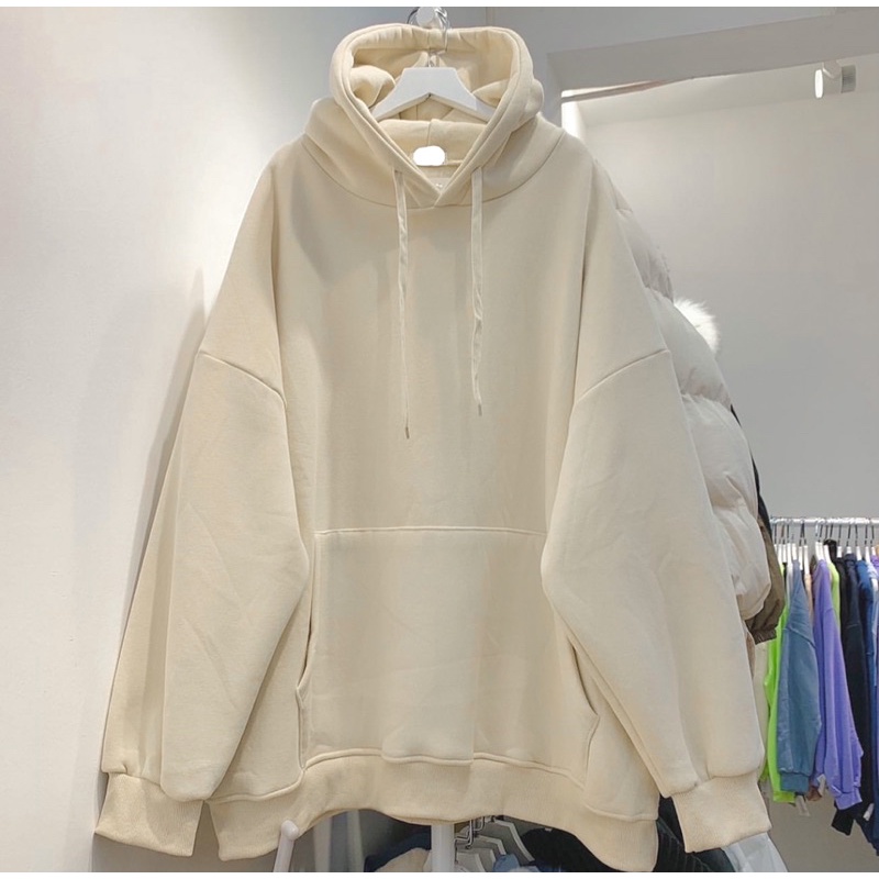 [QC LOẠI 1] Áo hoodie trơn basic màu pastel unisex freesize dày dặn  Áo hoodie trơn freesize