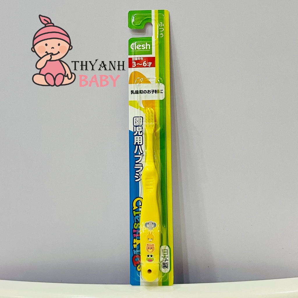 BÀN CHẢI ĐÁNH RĂNG TRẺ EM CLESH 3- 6TUỔI