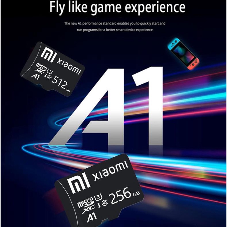 1tb | Thẻ Nhớ Micro SD Class 10 TF 16GB 32GB 64GB 128GB 256GB 512GB 1 TB 100% Xiaomi