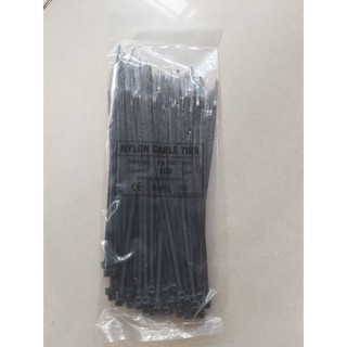 BỊCH 100 SỢI DÂY RÚT 150 ĐEN TRẮNG [ Có Sẵn ] [ Ảnh thật shop tự chụp ]