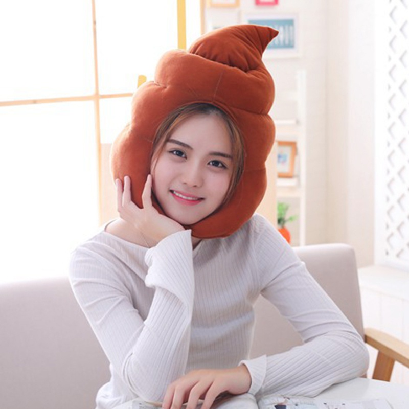 Mũ nhồi bông hình dạng vui nhộn dễ thương dành cho trẻ em