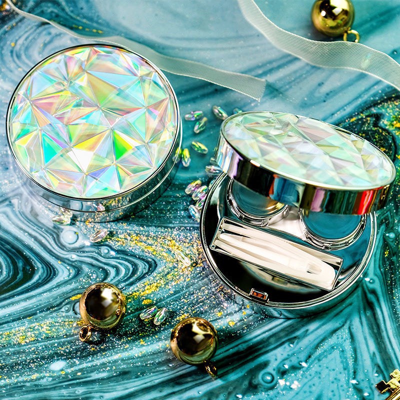 Khay Đựng Lens Cao Cấp Siêu Sang Chảnh Có Nhũ Lấp Lánh Đẹp Mắt -