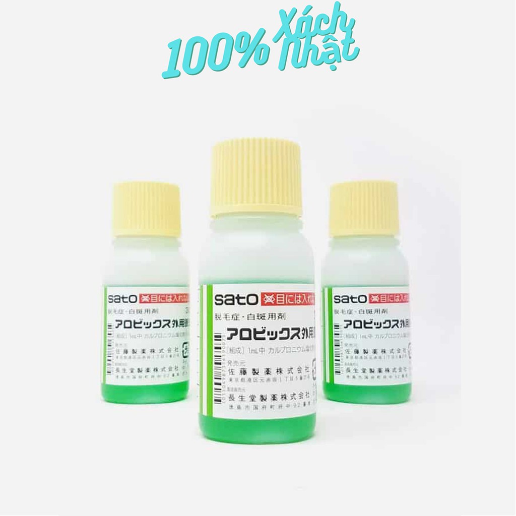 Tinh dầu thảo dược kích thích chân tóc SATO Arovics Lọ 30ml Nhật Bản