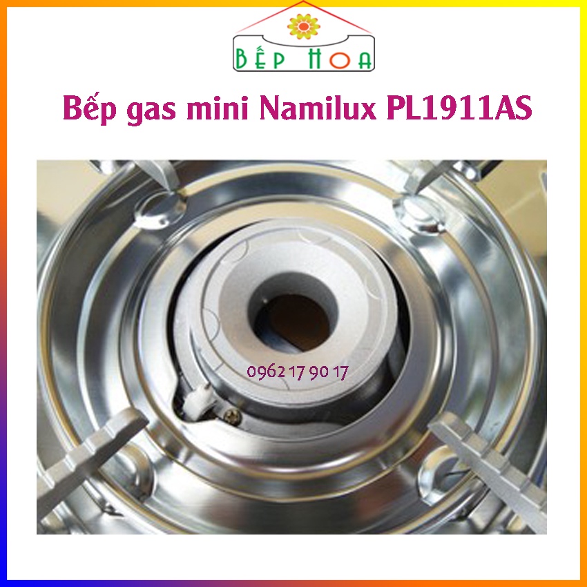 🌻 Bếp gas mini Namilux PL2111AS 🌻  - Mẫu mới nhất - vỏ inox - CHỐNG CHÁY NỔ - Bảo hành 6 tháng - Bếp Hoa