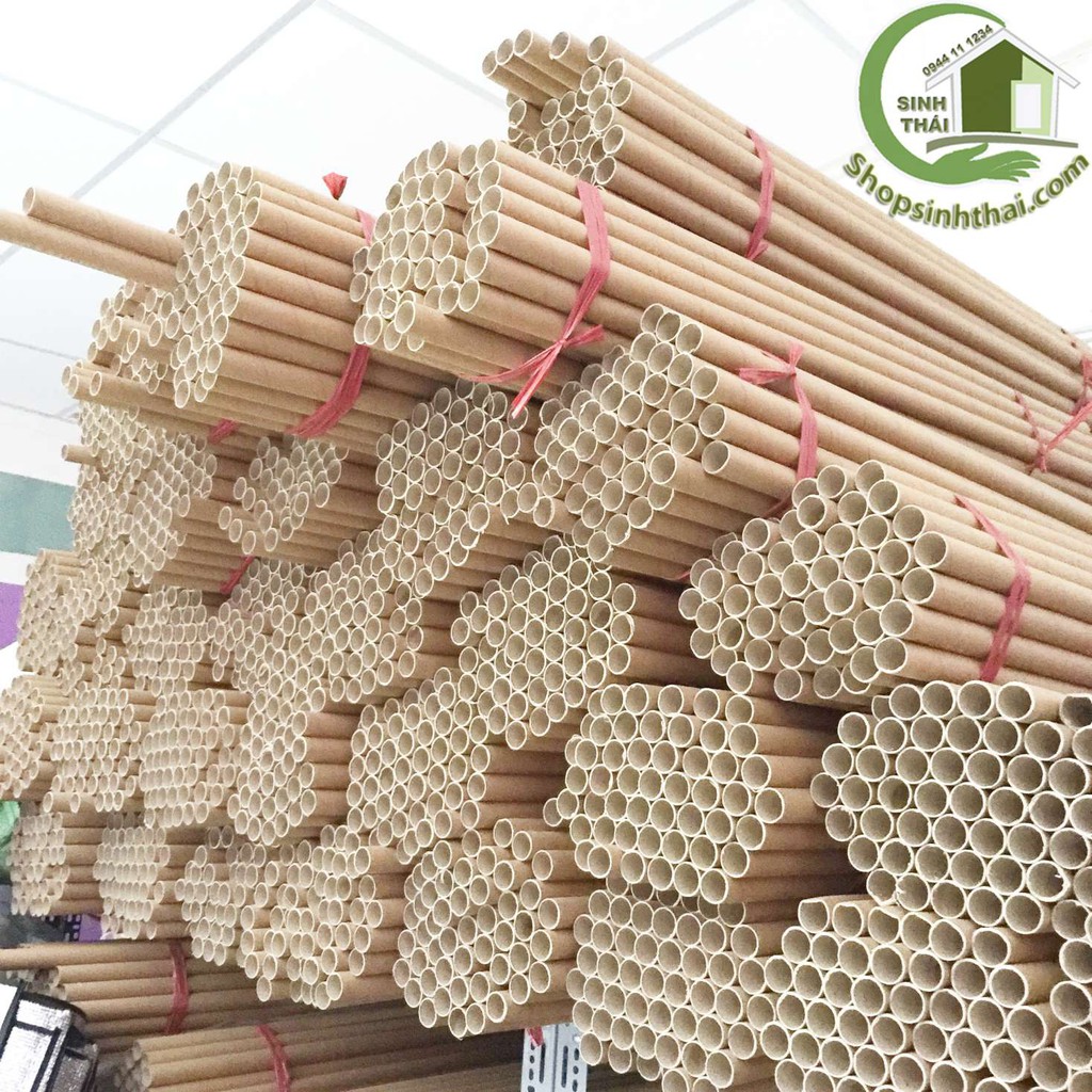 Ống lõi giấy - ống giấy dài 1m, 1,25m và 1,6m - đường kính 3cm - chọn mẫu