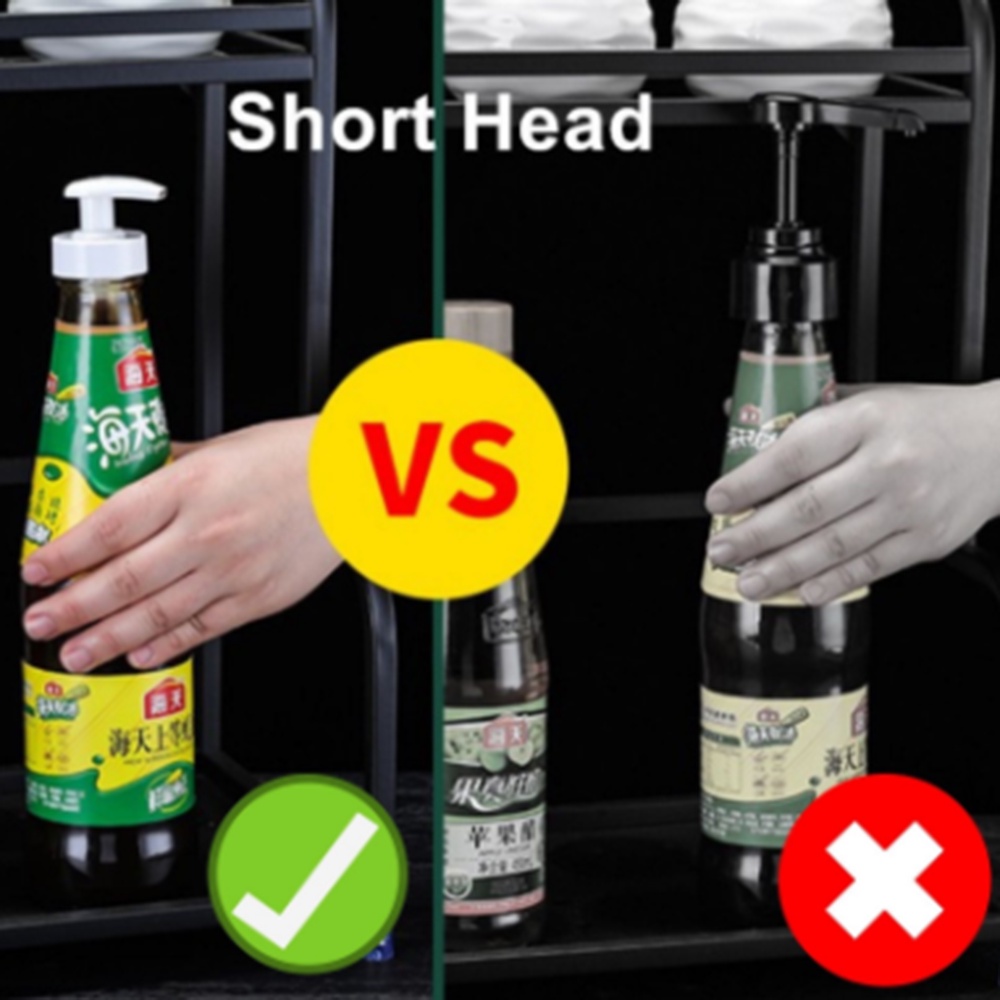 Vòi bơm với đầu nhấn và ống tiện dụng cho nhà bếp