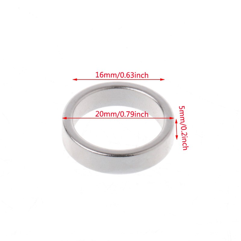 Set 2 Vòng Nam Châm Gắn Đèn Pin 20x16 X 5mm