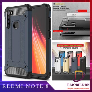 Ốp lưng Xiaomi Redmi Note 8 cao cấp chống sốc 2 lớp Hybrid + TPU