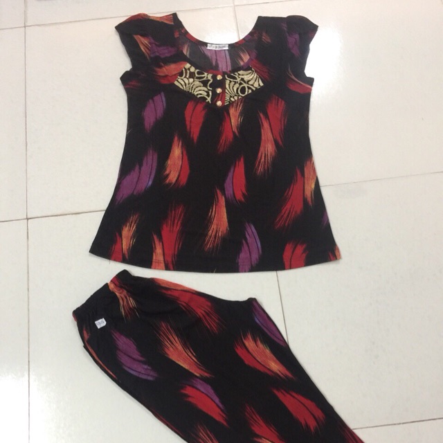 COMBO 2 BỘ DÀI 2 BỘ LỠ THUN GÂN