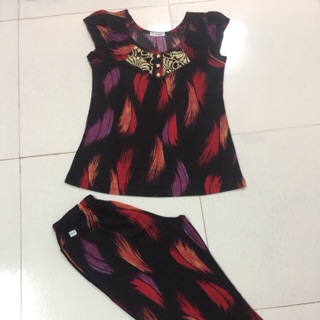 COMBO 2 BỘ DÀI 2 BỘ LỠ THUN GÂN