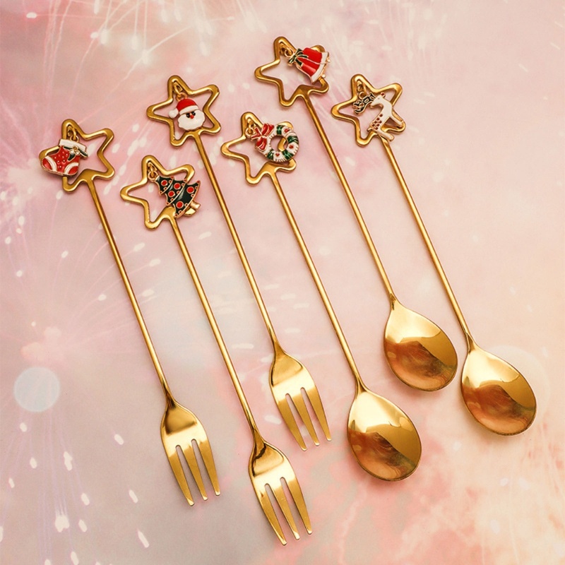Set 4 Muỗng Cà Phê Bằng Thép Không Gỉ Kèm Hộp Đựng