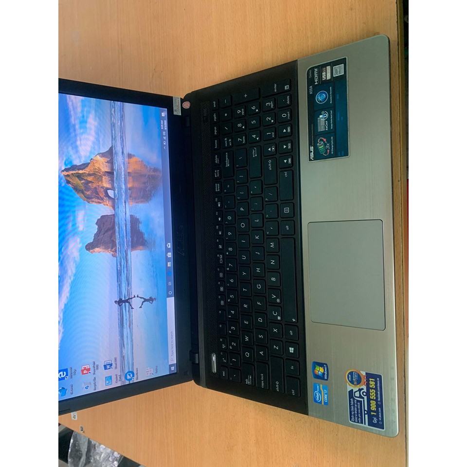  Laptop cấu hình cao Asus K55A chíp core i7 ram 8g ssd 120g Vỏ nhôm sang trọng | BigBuy360 - bigbuy360.vn