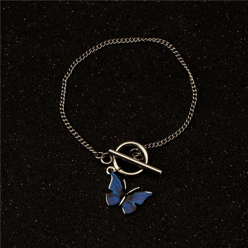 Dây chuyền nữ mặt hình bướm phong cách hip hop 22449