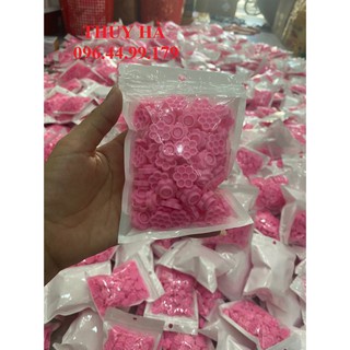nút hoa tạo fan loại 1/2 kg-1kg, nút đựng keo_dụng cụ nối mi