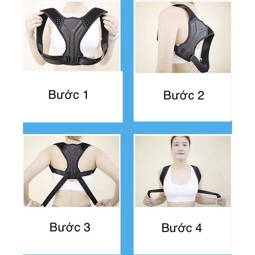 Đai chống gù lưng POSTURE CORRECTOR BELT cao cấp thế hệ mới cho nam và nữ