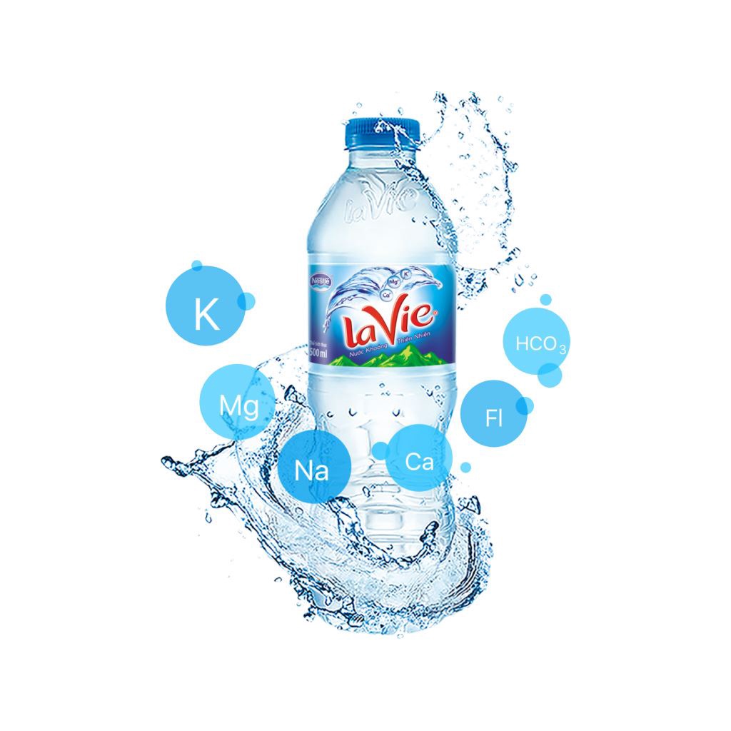 Nước khoáng Lavie chai 1.5L