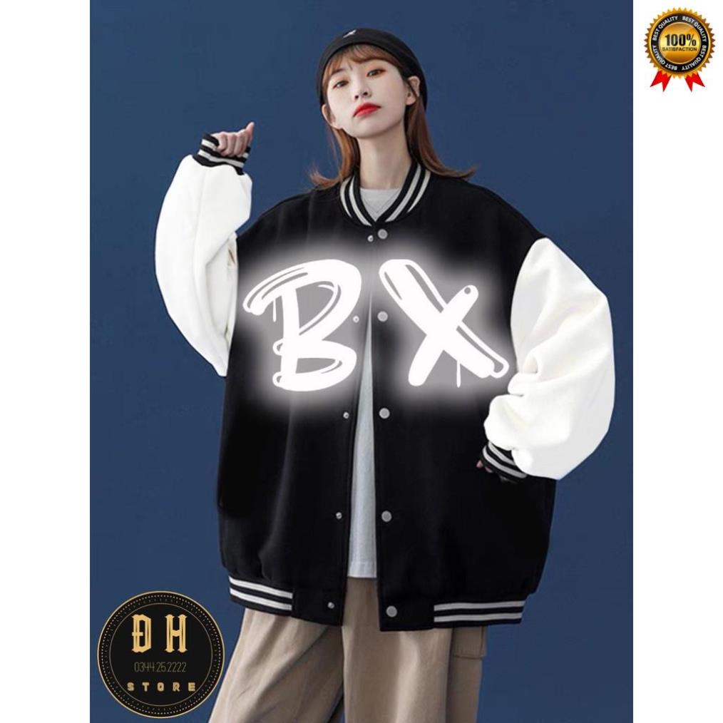 🍓 Áo BOMBER Bóng Chày OX BX PHẢN QUANG Siêu Đỉnh_ 👍 Style Hàn Siêu Hot 2 SIZE (L-XL) . | BigBuy360 - bigbuy360.vn