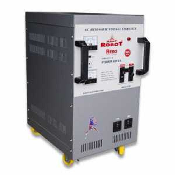 Ổn áp 8KVA robot 1 pha Reno 818 dây đồng giá tốt bảo hành 3 năm