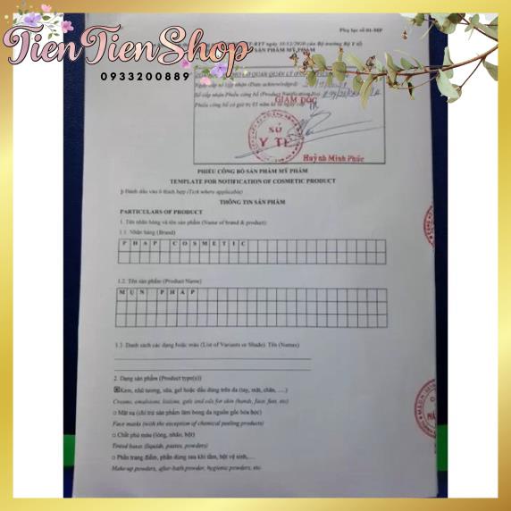 KEM FACE GIẢM MỤN TRẮNG DA PHÁP COSMETIC ACNE CREAM 30G