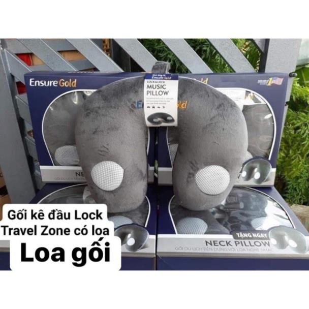 Gối kê cổ kèm loa nghe nhạc hiện đại Lock & Lock