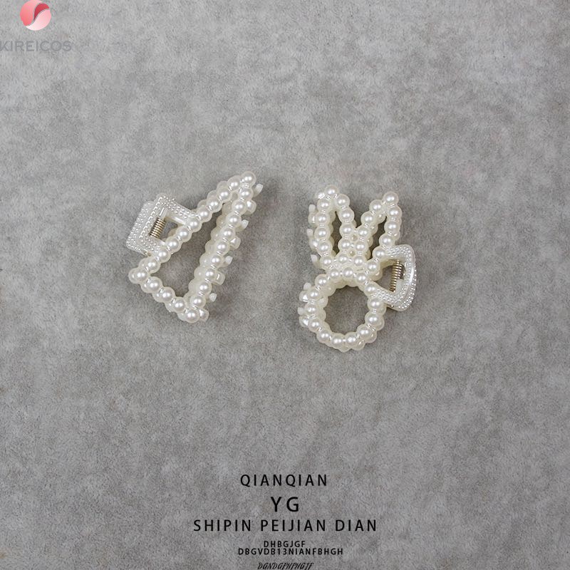 Kẹp Tóc Gấp Tóc Nữ Ngọc Trai Nhân Tạo Size 5.8cm Hot Trend