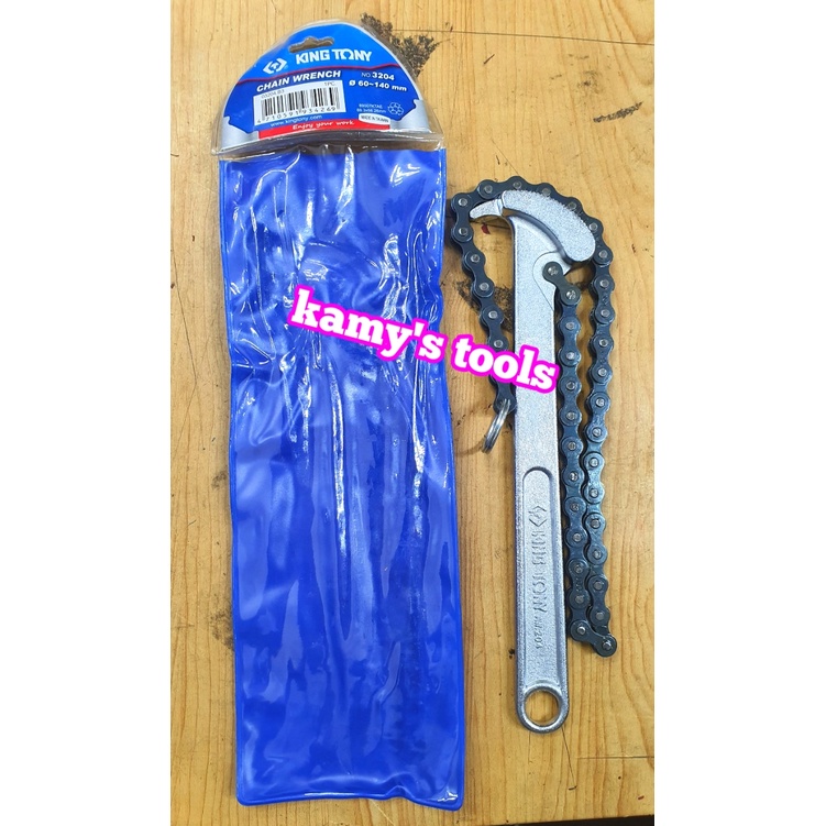 Mỏ lết xích 9 inch Kingtony model 3204, cờ lê xích