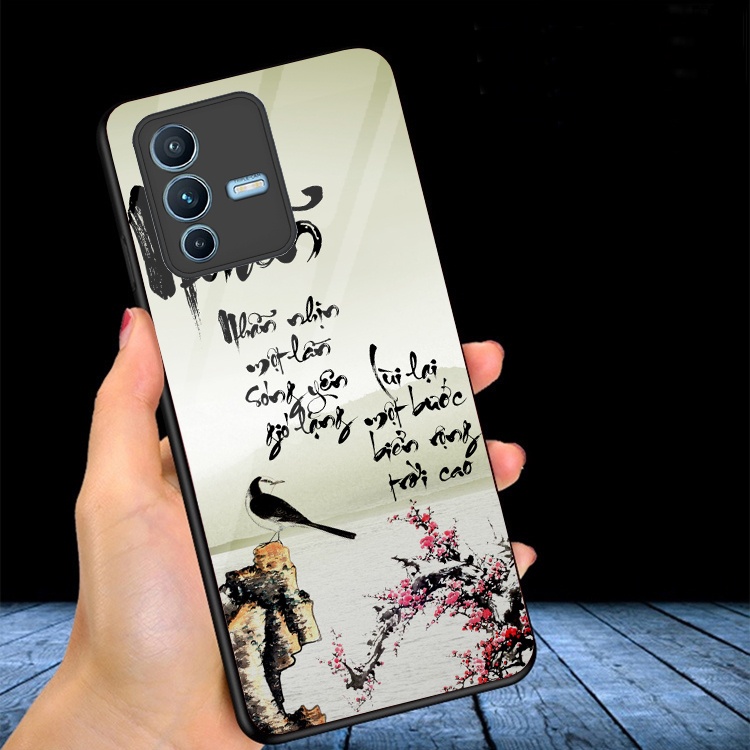Ốp Lưng VIVO V23 5G mặt kính gương bóng