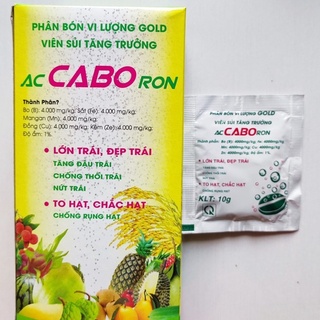 Phân Bón CANXI-BO viên 10g, tăng đậu trái, chống thối và nứt trái