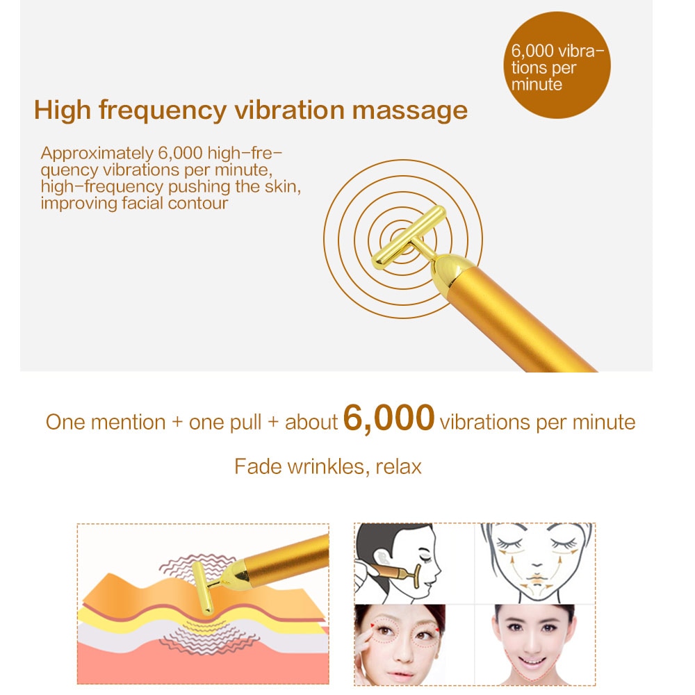(Hàng Mới Về) Máy Massage Nâng Cơ Mặt Làm Săn Chắc Da Chống Nếp Nhăn Tiện Dụng | BigBuy360 - bigbuy360.vn