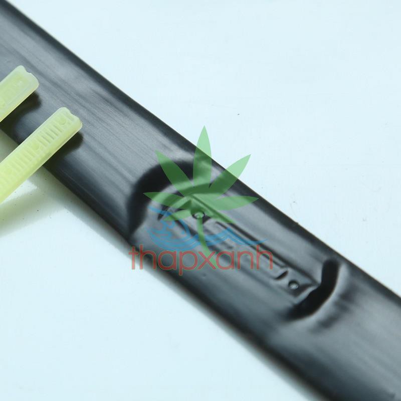Cuộn 1000m Dây tưới nhỏ giọt 1602.20.2L, Băng nhỏ giọt bù áp Dây bẹt PE, Mắt 20 cm, Dày 0.2 mm