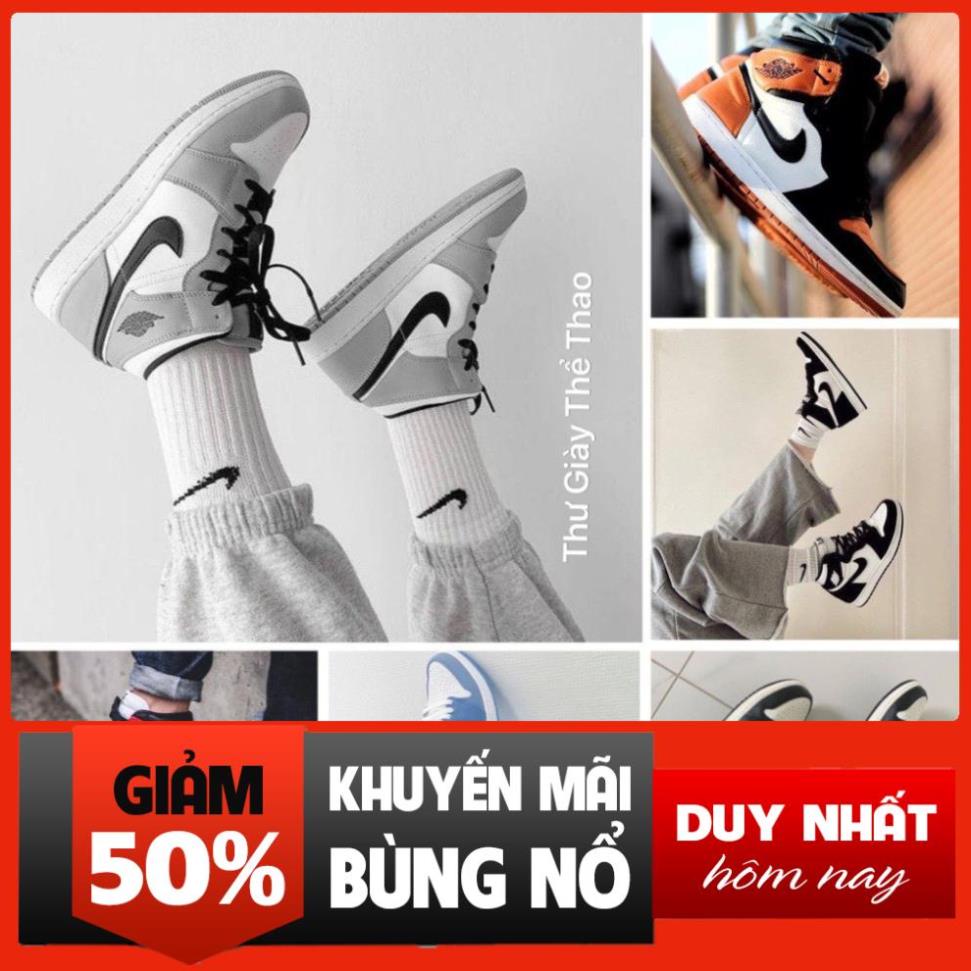 Giày 𝐉𝐨𝐫𝐝𝐚𝐧 1 cổ cao , Giày thể thao jodan , Giày sneaker JD1 high các màu Xịn