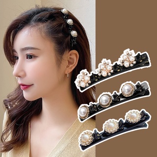 Kẹp tóc đính ngọc trai thời trang Hàn Quốc thanh lịch