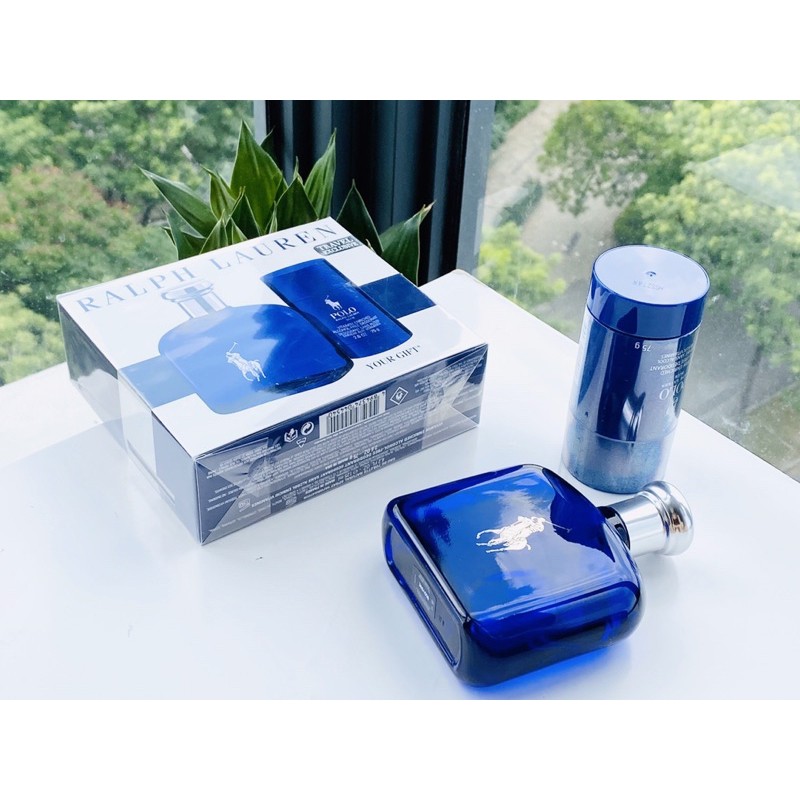 Set nước hoa Ralph Lauren Polo Blue For Men EDT 125ml