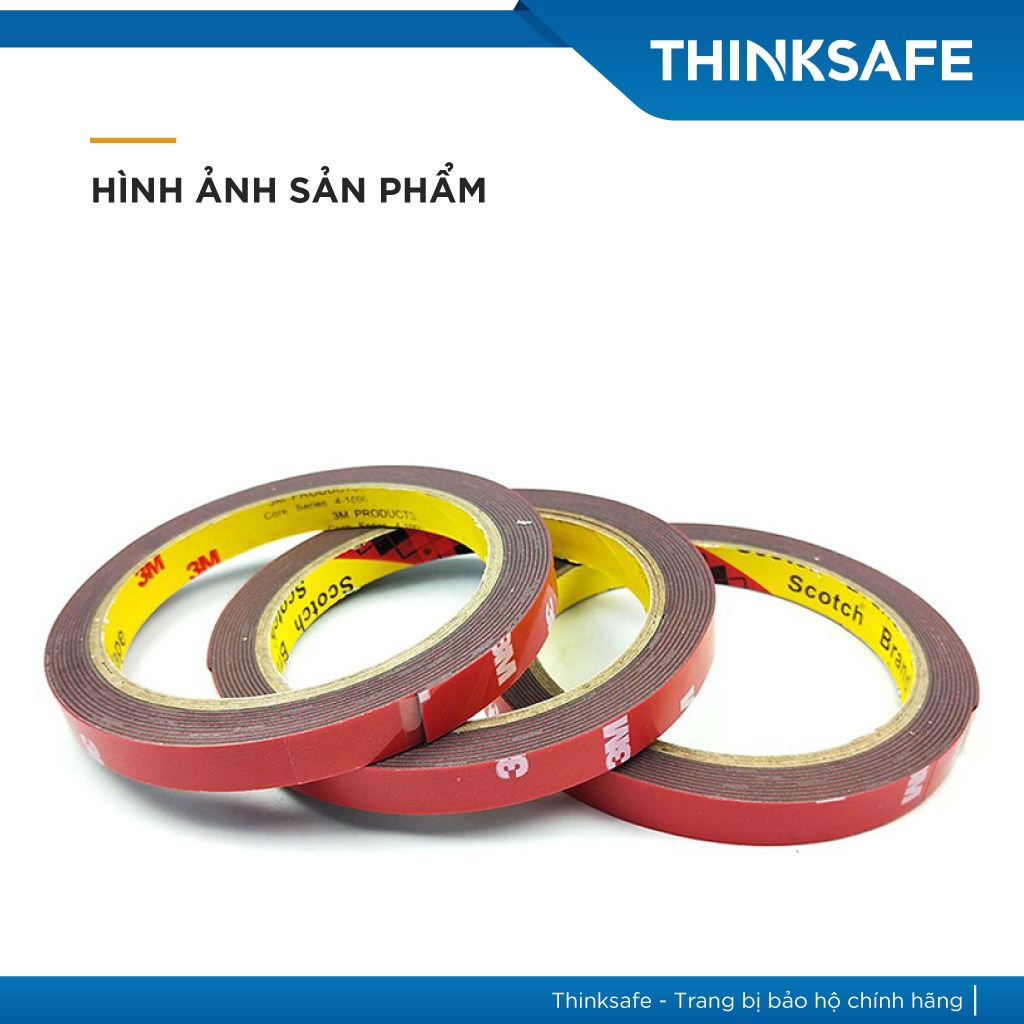 Băng keo 2 mặt 3M 4229P, bám dính, chịu nhiệt - Thinksafe